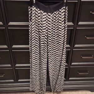 Bobeau Wide Leg Pants - Size Large